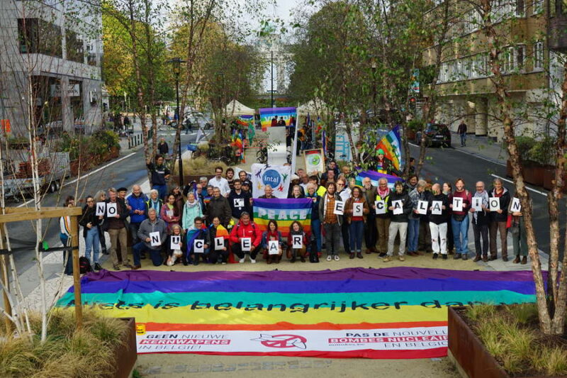 Bikes not Bombs: 150 cyclistes à Bruxelles
