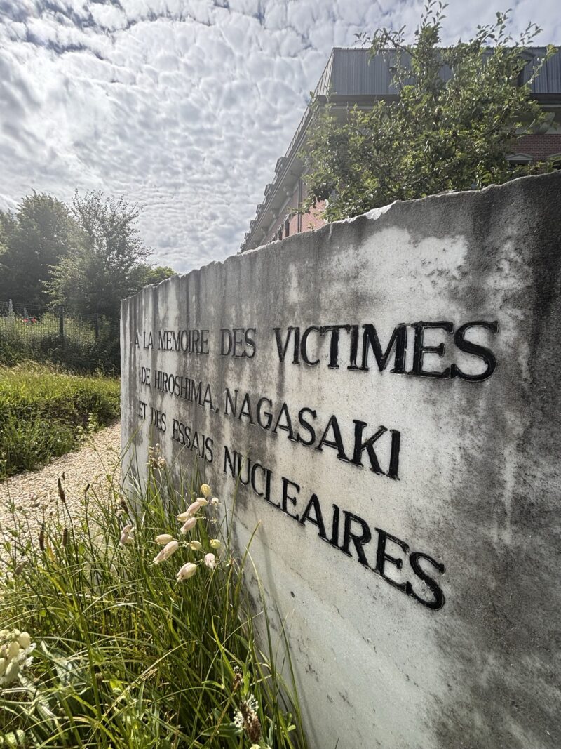 Vernieuwing van de conventie voor het Hibakusha-park (UMons)
